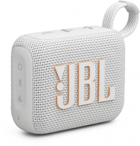 JBL Go 4 hordozható Bluetooth hangszóró fehér (JBLGO4WHT)