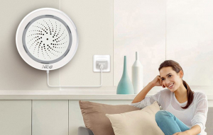 NEO Smart Alarm Siren Wi-Fi TUYA 100dB sziréna (NAS-AB02W)