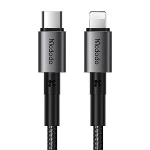 Mcdodo CA-2850 USB-C - Lightning kábel 36W 1,2m fekete (CA-2850)