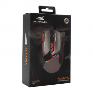 Baracuda MANTA GREY gaming eg&eacute;r sz&uuml;rke (BGM-047G)