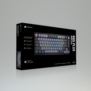 Corsair K65 Plus vezeték nélküli MX Red mechnaikus Gamer billentyűzet (CH-91D401L-NA)