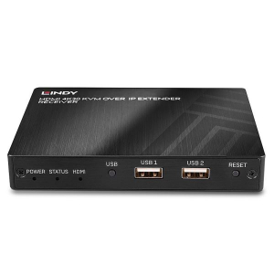 Lindy 4K KVM over IP Extender vevőegység (38265)