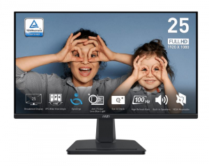 25" MSI PRO MP251 LCD monitor fekete