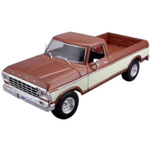 Maisto Ford F150 Pick-Up 1979, braun/creme 1:18 Autómodell, 531462BR