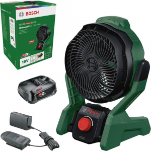 Bosch Home and Garden UniversalFan 18V-1000 Akkus ventilátor Zöld, Fekete, 06039E1001