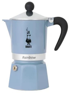 Bialetti Rainbow PRIMAVERA 3 személyes kotyogós kávéfőző áfonyakék (6541)