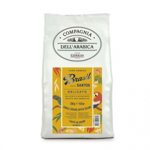 Compagnia Dell Arabica Brasil Santos szemes kávé 250g (DBA043)