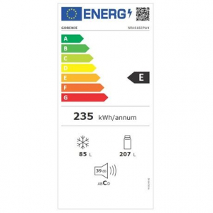 Gorenje NRK6182PW4 alulfagyasztós hűtőszekrény