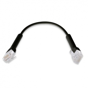Ubiquiti UniFi patch k&aacute;bel 0.3m fekete (U-CABLE-PATCH-0.3M-RJ45-BK)