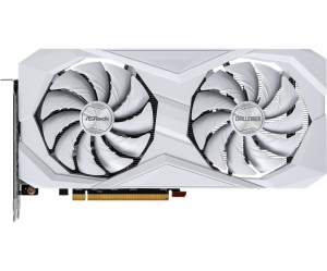 ASRock Radeon RX 6600 Challenger White 8GB videokártya (RX6600 CLW 8G)