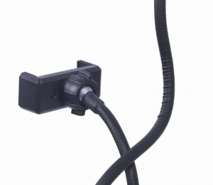 Gembird asztalra csíptetős LED körlámpa és telefontartó (LED-RING4-PH-01)