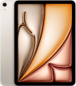 Apple iPad Air 6 (2024) 11" 128GB Wifi + 5G (Cellular) csillagfény (MUXF3)
