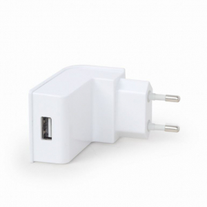 Gembird 1xUSB-A hálózati töltő fehér 2.1A (EG-UC2A-02-W)