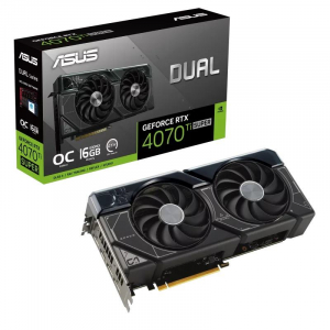 ASUS GeForce RTX 4070 Ti SUPER 16GB Dual OC Edition videokártya (DUAL-RTX4070TIS-O16G)