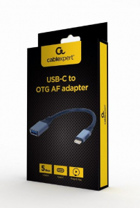 Gembird USB-C - OTG AF adapter 15cm (A-USB3C-OTGAF-01)