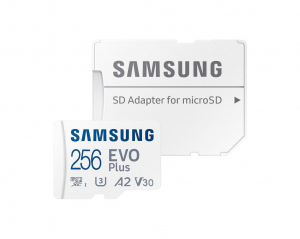 256GB microSDXC Samsung EVO Plus (MB-MC256SA/EU)