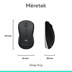 Logitech MK540 Advanced vezeték nélküli billentyűzet + optikai egér (920-008690)