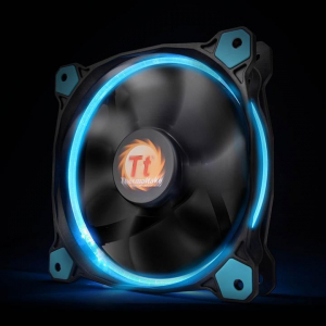 Thermaltake Riing 14 LED 14cm ház hűtő kék LED (CL-F039-PL14BU-A)