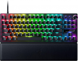 Razer Huntsman V3 Pro Tenkeyless US billentyűzet fekete (RZ03-04980100-R3M1)
