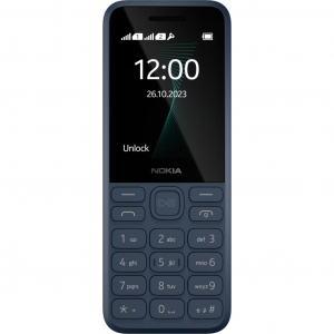 Nokia 130 (2023) Dual-Sim mobiltelefon sötétkék (286954036)