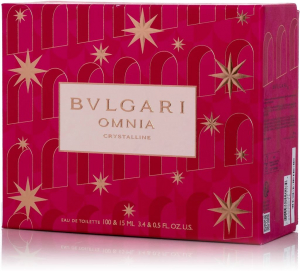 Bvlgari Omnia Crystalline EDT 100 ml + 15 ml parfüm ajándékcsomag Hölgyeknek