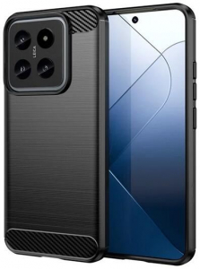 Gigapack Xiaomi 14 5G szilikon tok fekete (GP-155501)