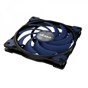 Akasa Alucia XS12 hűtő ventilátor 12cm kék-fekete (AK-FN122-BL)