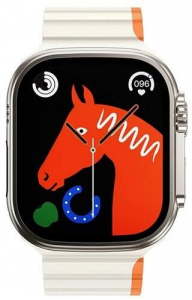 Hoco AS102 Apple Watch Ultra 2 49mm p&oacute;tsz&iacute;j feh&eacute;r (6942007619356)