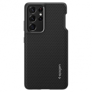 Spigen Liquid Air (Pen Edition) Samsung Galaxy S21 Ultra tok fekete (ACS02831)