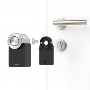 Nuki Smart Lock 4.generációs Pro okos zár fekete (NUKI-SMARTLOCK4P-BK)