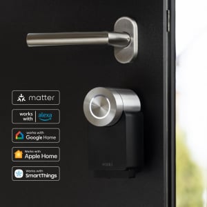 Nuki Smart Lock 4.generációs Pro okos zár fekete (NUKI-SMARTLOCK4P-BK)