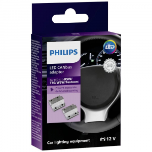 Philips CanBus terhelő ellenállás, (autó világítás) W5W, 12956X2