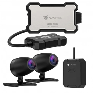 Navitel M800 DUAL DVR motoros kamera