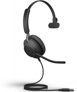 Jabra Evolve2 40 SE MS USB-A mono headset fekete (24189-899-999)