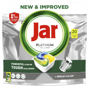 Jar Platinum Lemon mosogatógép tabletta 20db (8006540750445)