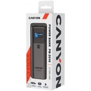 Canyon PB-2010 Power Bank 27000mAh sötétszürke (CNE-CPB2010DG)