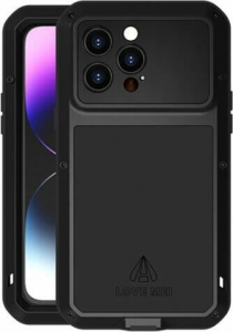 Love Mei Powerful defender Apple iPhone 14 Pro Max tok fekete (GP-138122)