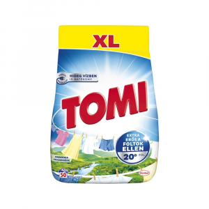 Tomi Amazonia mosópor 2.75kg fehér ruhákhoz (9000101568059)