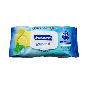 Freshmaker törlőkendő fertőtlenítő hatással 120db (8697817873631)