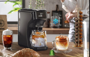 HiBREW H1B 5az1-ben kapszulás kávéfőző fekete