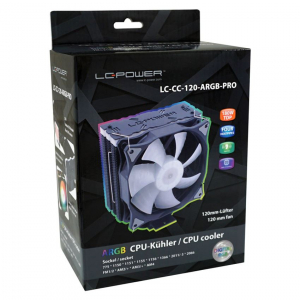 LC Power LC-CC-120-ARGB-PRO univerzális CPU hűtő