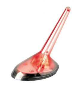Lampa villogó antenna imitáció piros (0170251)