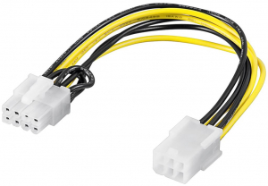 Goobay PCI-E/PCI-E F/M 6-Pin - 8-Pin (93635)