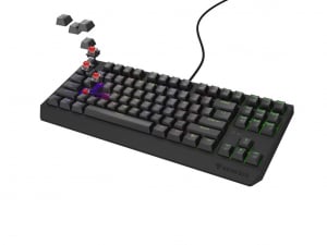 Genesis Thor 230 TKL US Outemu Red Gaming billentyűzet fekete (NKG-2077)