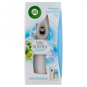 Air Wick illatosító készülék + Freshmatic Linen in the Air utántöltő 250 ml