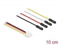 Delock IOT Grove 4 tűs apa - 4 x Jumper anya átalakító kábel 10cm (86948)