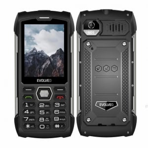 Evolveo StrongPhone H1 mobiltelefon fekete-ez&uuml;st (SGP-H1-BS)