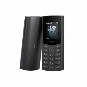 Nokia 105 (2023) Dual-Sim mobiltelefon fekete (1GF019CPA2L10)