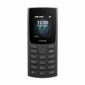 Nokia 105 (2023) Dual-Sim mobiltelefon fekete (1GF019CPA2L10)