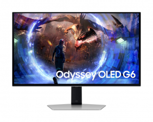 27" Samsung LS27DG600SUXEN OLED QHD Gaming monitor fekete